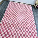 Traditional handmade Berber rug, size 2/3 m.