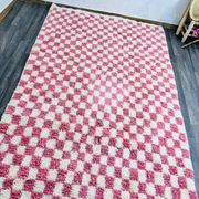 Tapis berbère tissé main traditionnelle artisanale taille 2/3 m