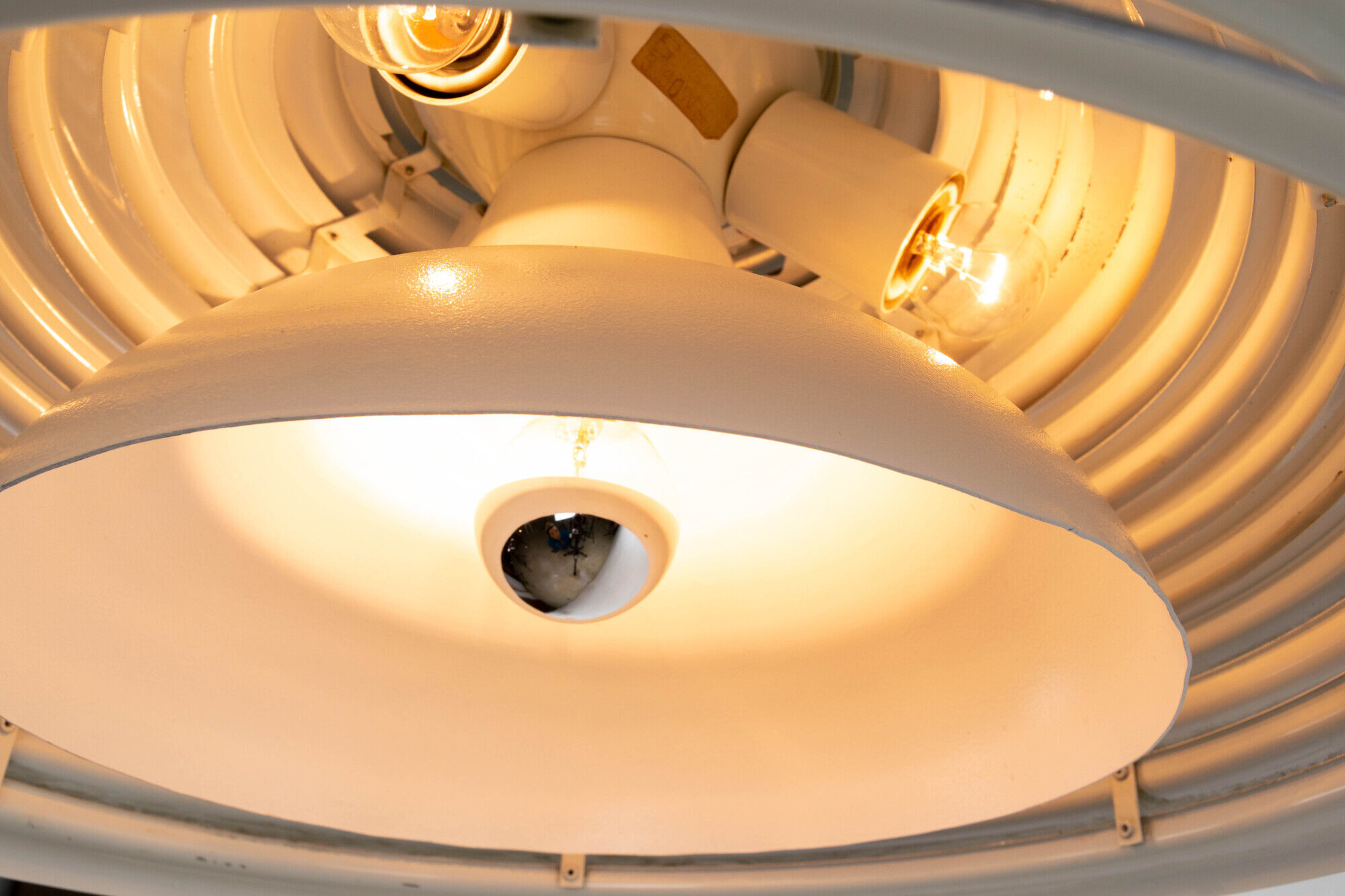 Large Kazuo Motozawa Space Age Chrome Saturno Chandelier for Staff, Germany 1972