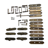 Brass door handles
