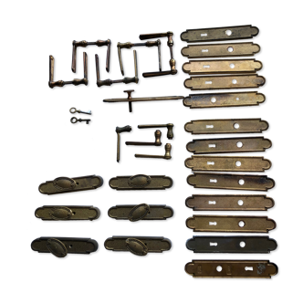Brass door handles