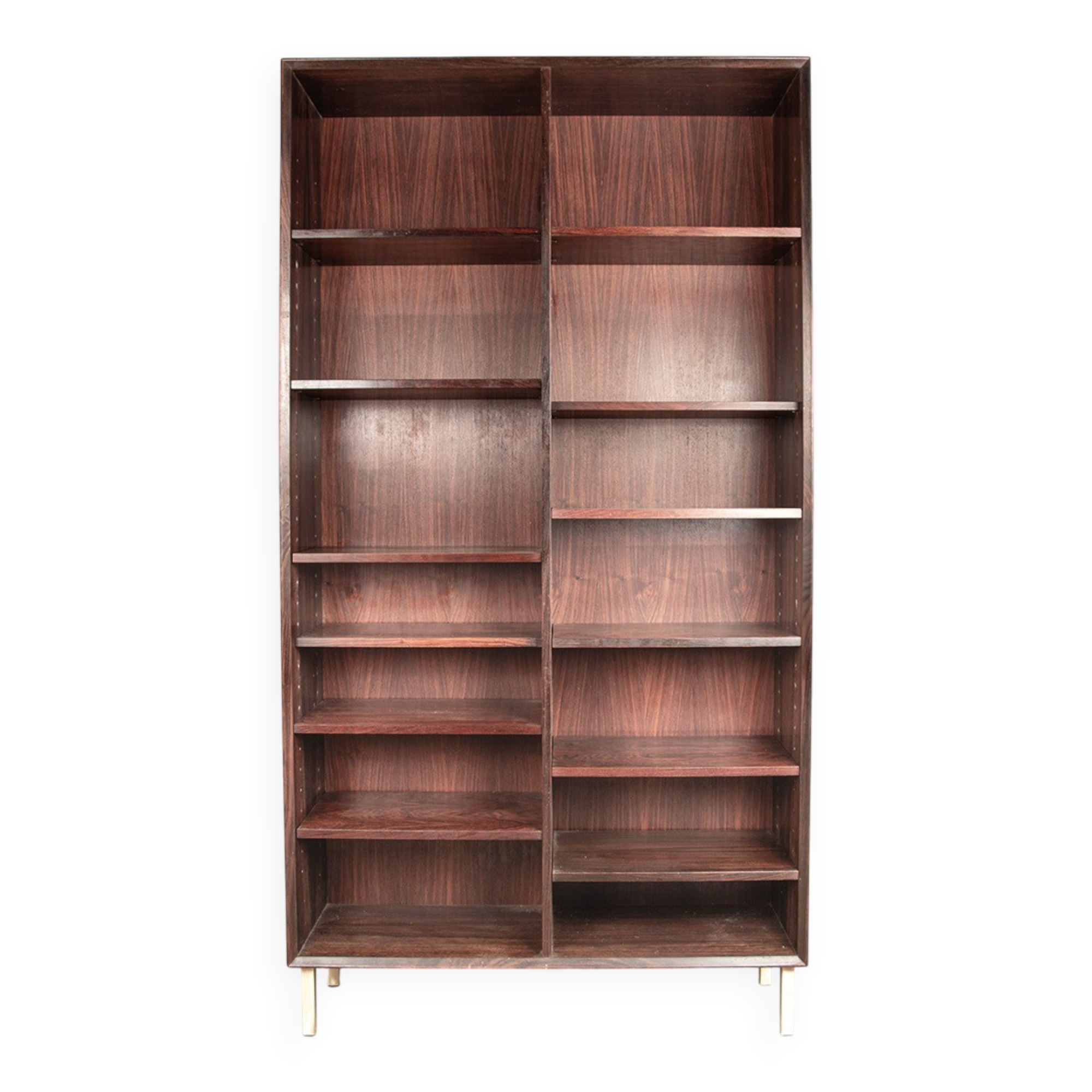 Large Danish high bookshelf in rosewood by Erik Brouer 1960.