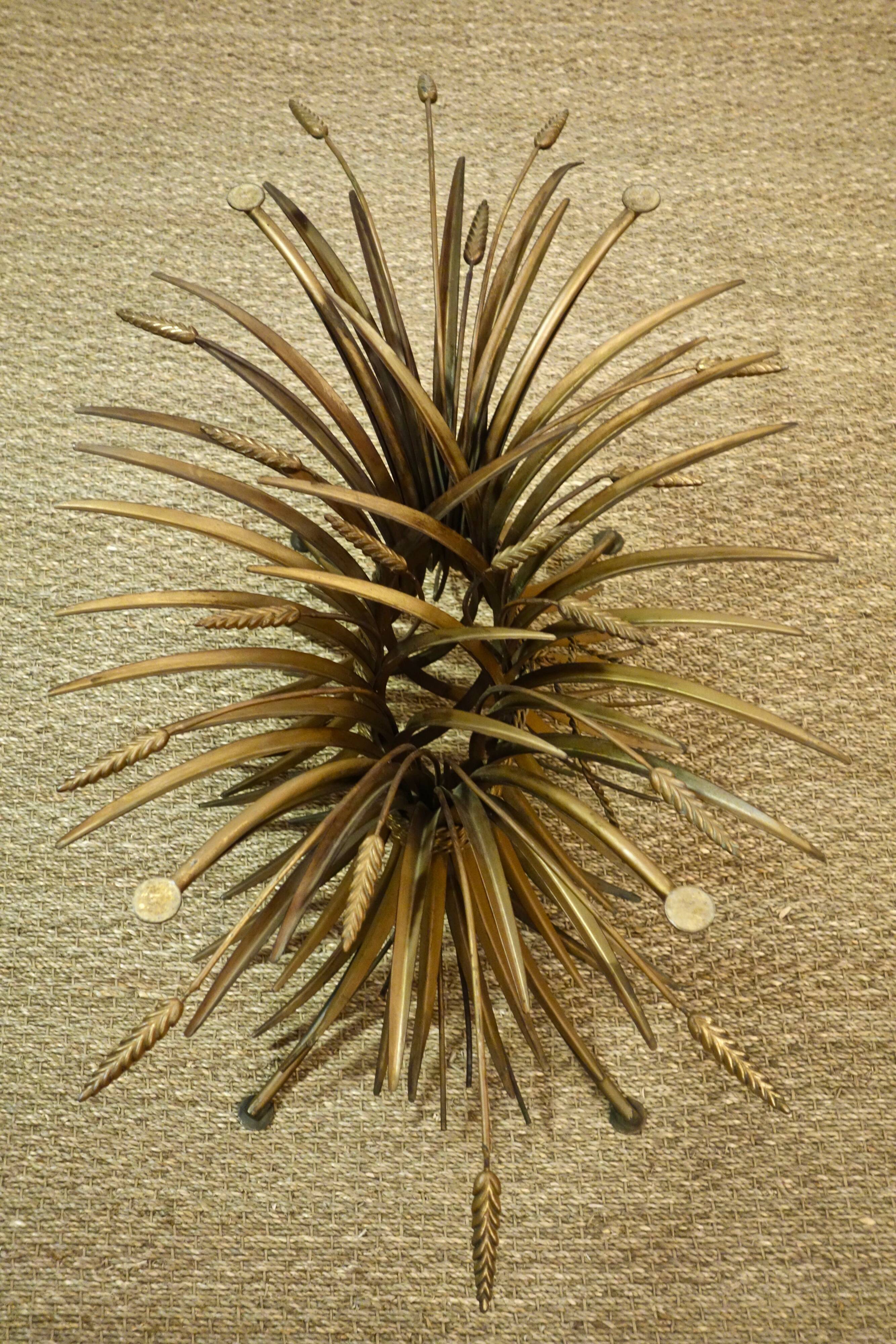 Chanel coco "wheat gerbe" coffee table from the 1950s