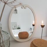 Vintage oval mirror