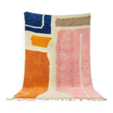 Traditional handmade pure wool rug, size 150 x 250 cm