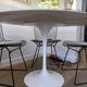Tulip round table in Calacatta marble by Eero Saarinen - Ø 120 cm - Knoll -