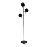 Chrome floor lamp Monix 3 vintage balls 1970