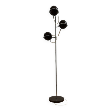 Chrome floor lamp Monix 3 vintage balls 1970