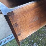 Late 19th century oak farmhouse table