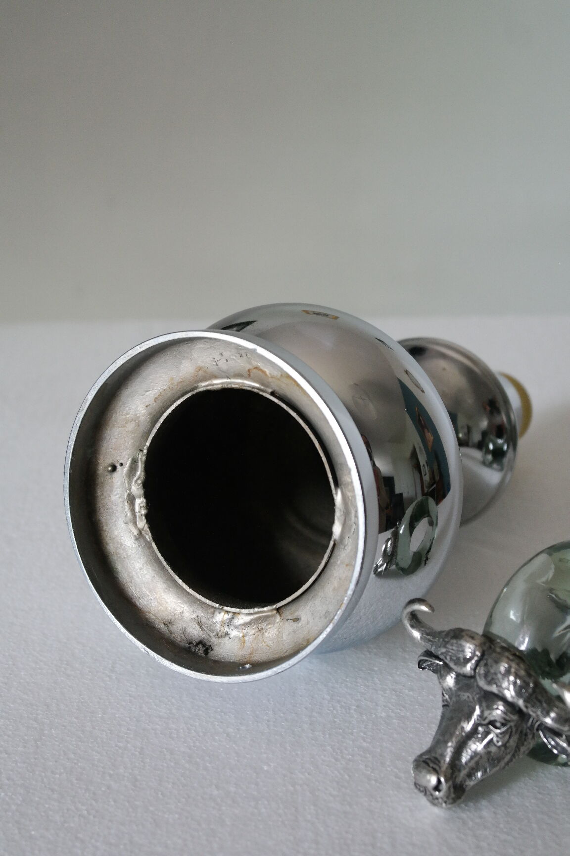 Chrome lamp foot 60/70