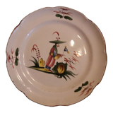 5 assiettes faïence