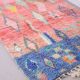 Vintage Moroccan Rug 154 x 231 cm - Abstract Berber Rug - Wool Rug Handmade