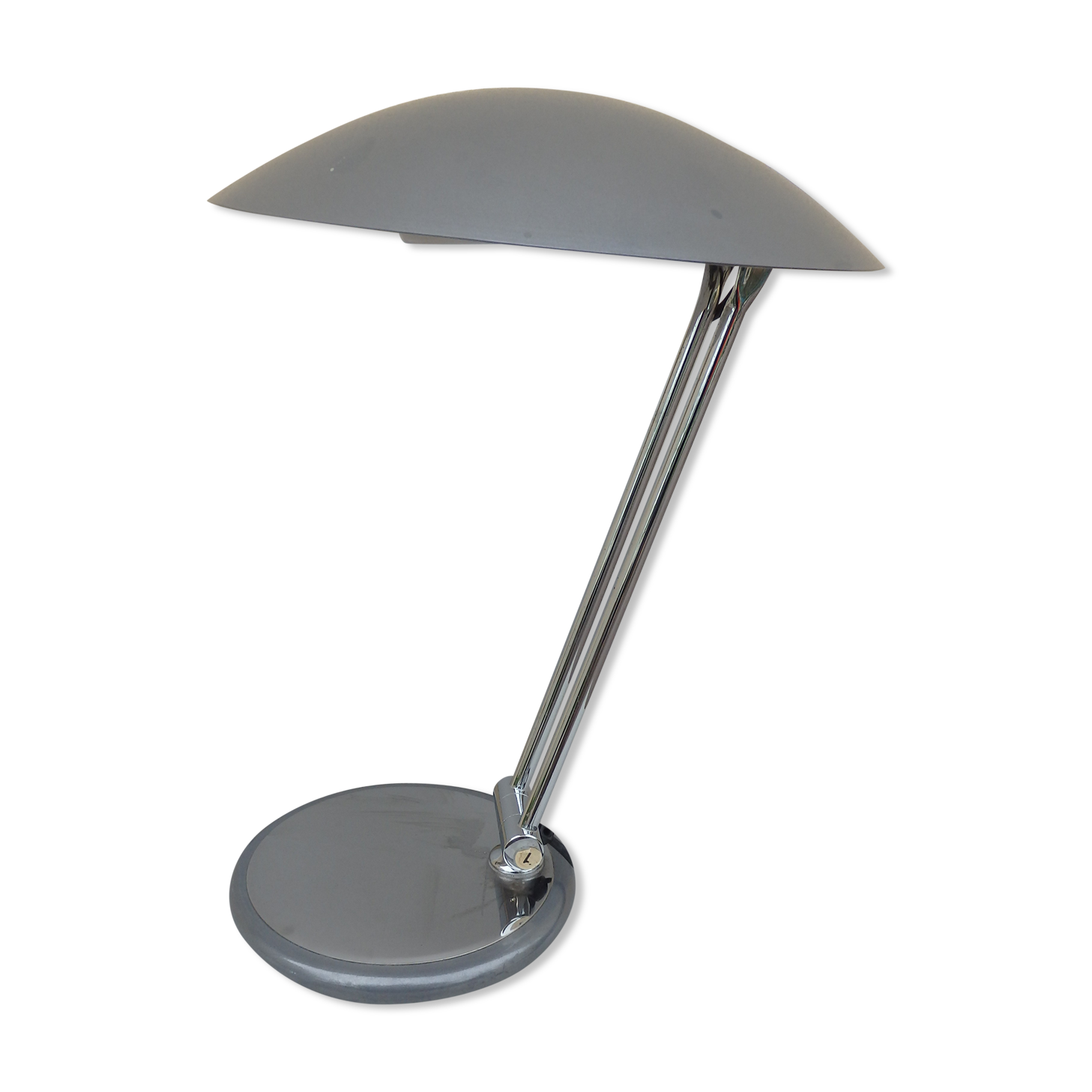 Vintage desk lamp 80s Aluminor