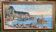 Tableau, Marine bateaux et côte rocheuse en Méditerranée