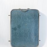 Vintage triptych barber mirror