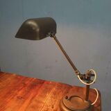 Antique brass desk lamp