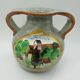 Louis Baude Montigny on Loing vase ball scenery of two impressionist landscapes