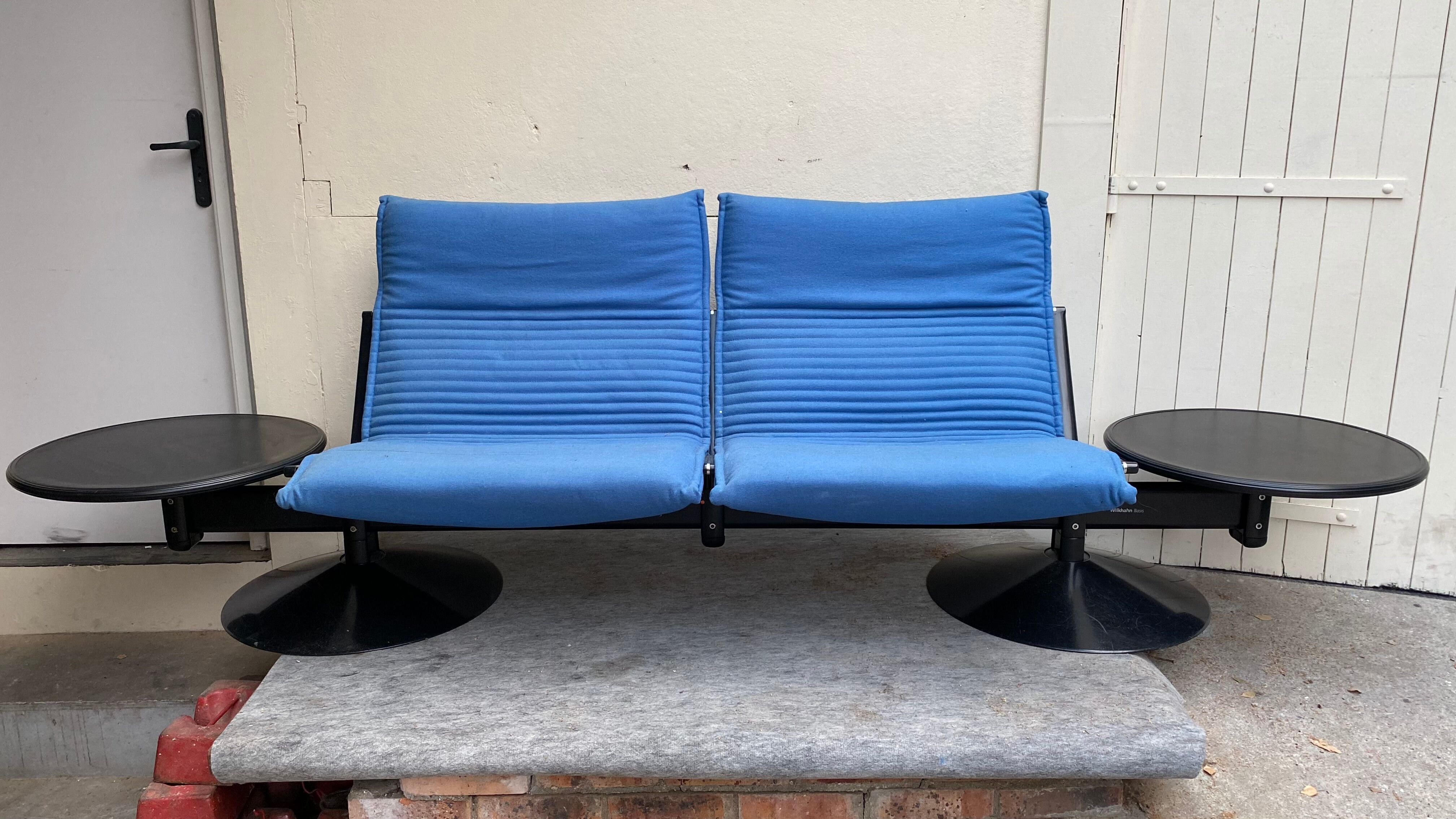 Wilkhan Basis Blue Sofa