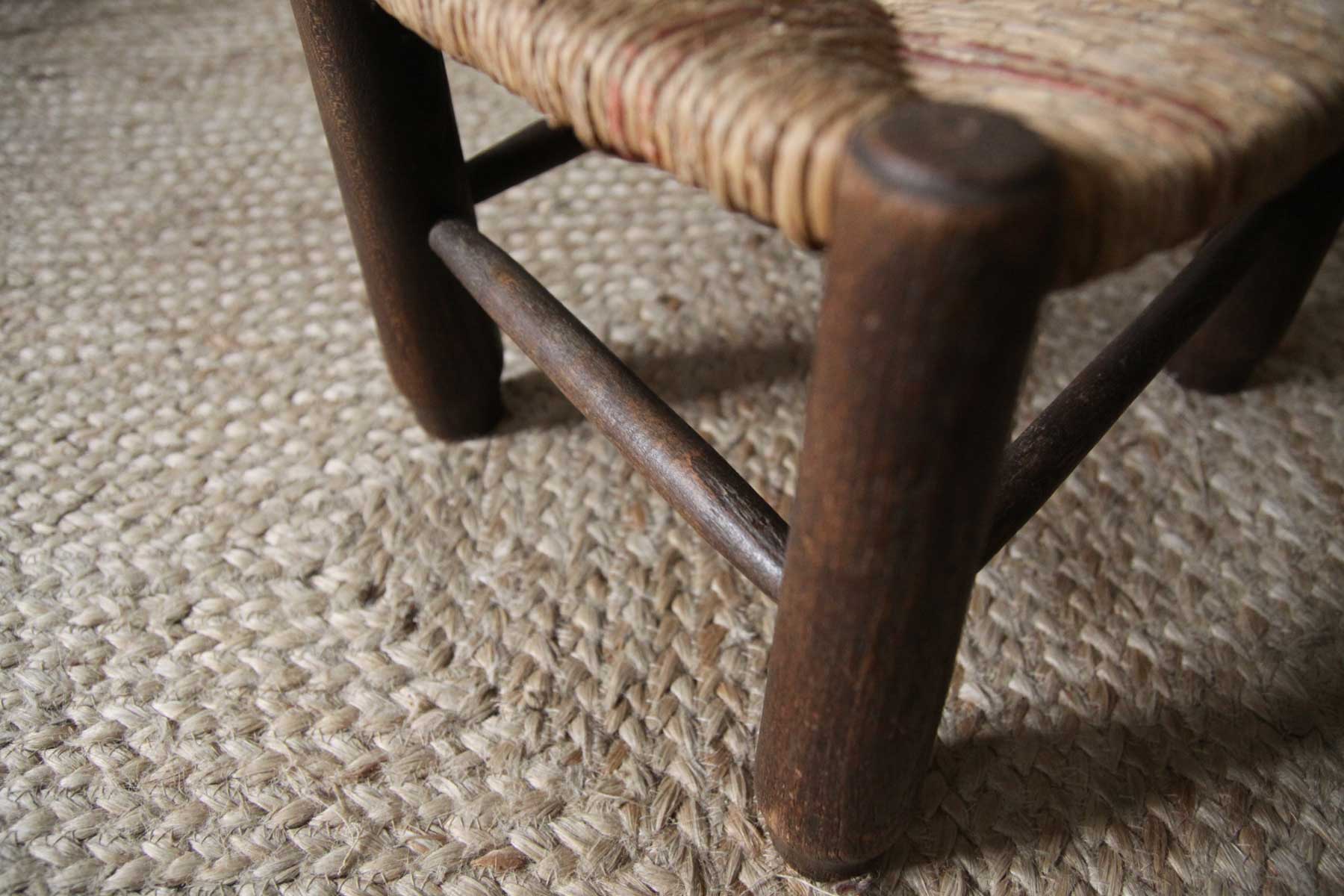 Children's straw chair