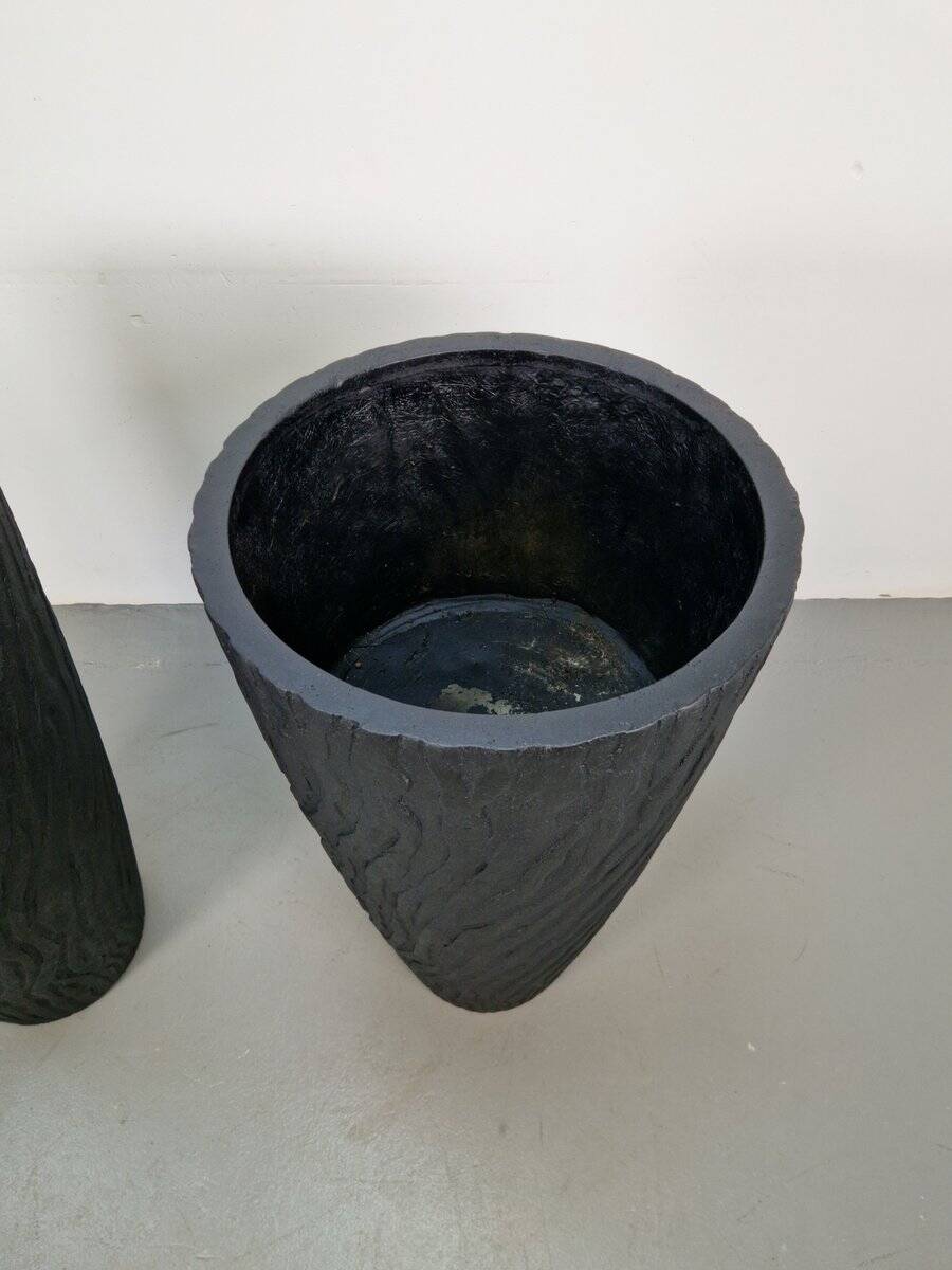 Large Handmade Talon Floor Vases or Planters, 2000s, Set of 2