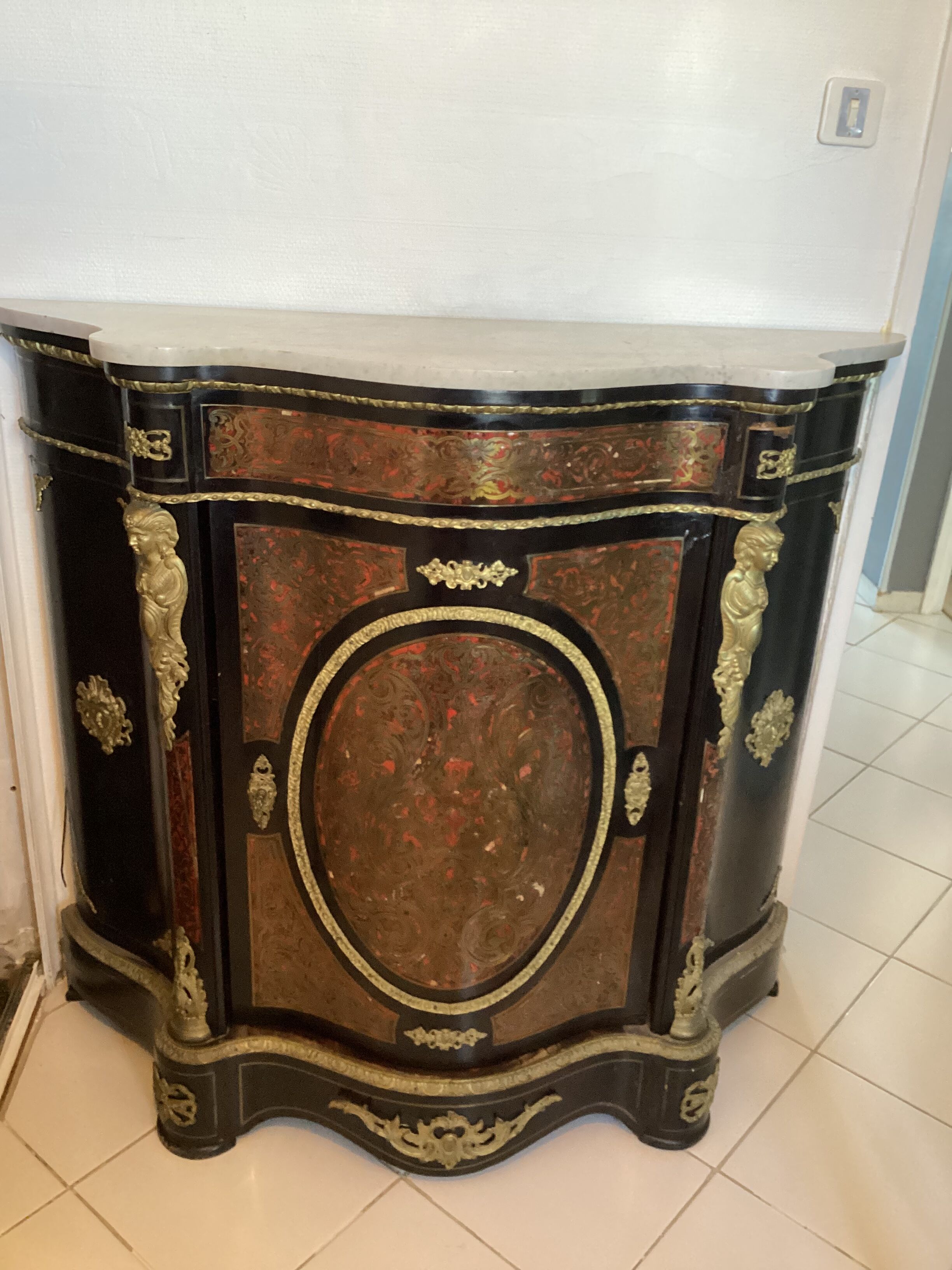 Support furniture Boulle Napoleon III