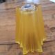 Yellow star vase Walther Glas
