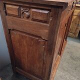Former Parisian oak buffet 2 doors 2 drawers