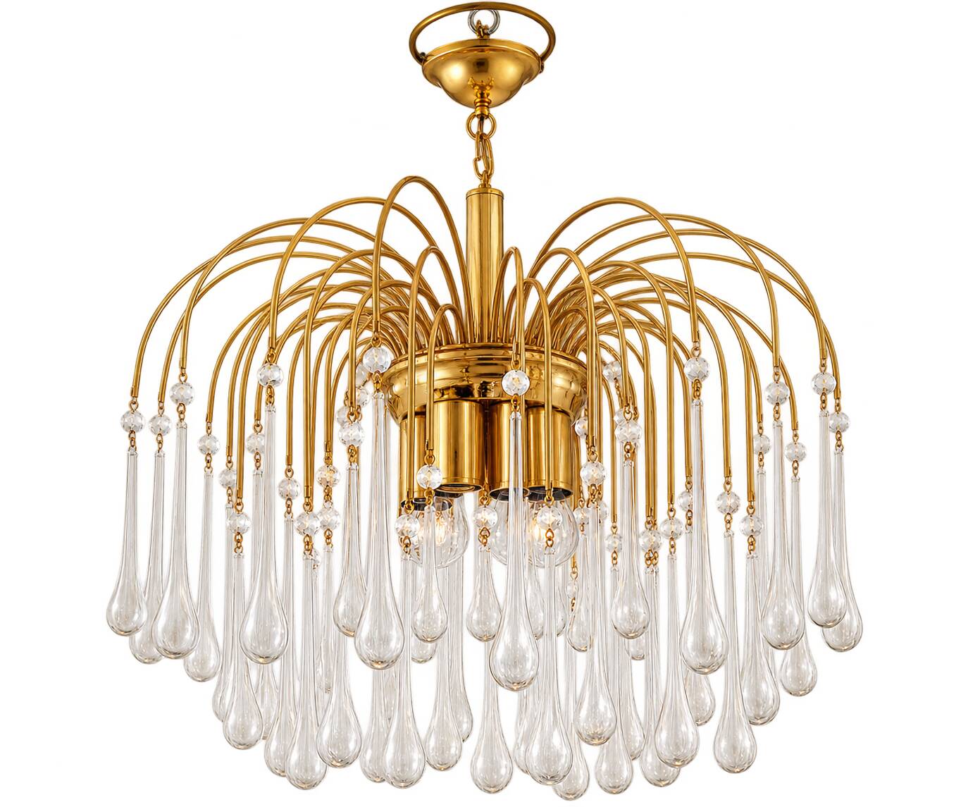 Pendant lamp designed by Paolo Venini, 1970s.
