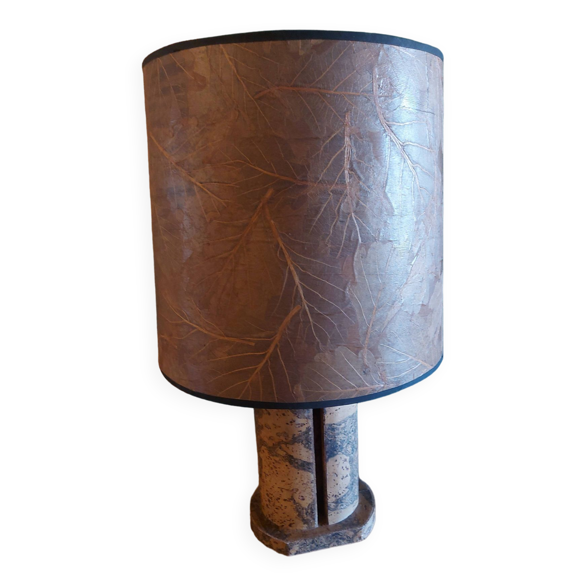 Lampe vintage en liège années 60, 70'S