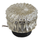 Molded glass ceiling or wall light - 60s/70s