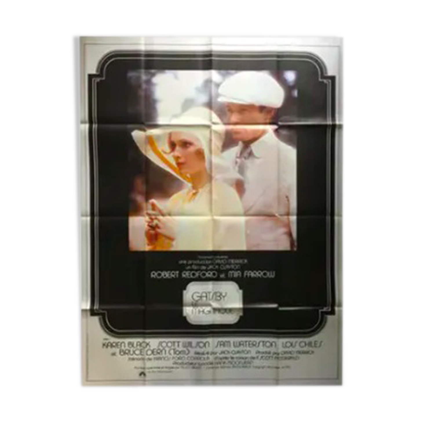 Jack Clayton 120X160 120X160 1974 poster "Gatsby the Magnificent"