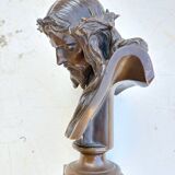 Bronze "Christ" by J.Clessinger Rome 1858 Barbedienne