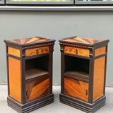 Pair of Art Deco bedside tables from the 1920s.