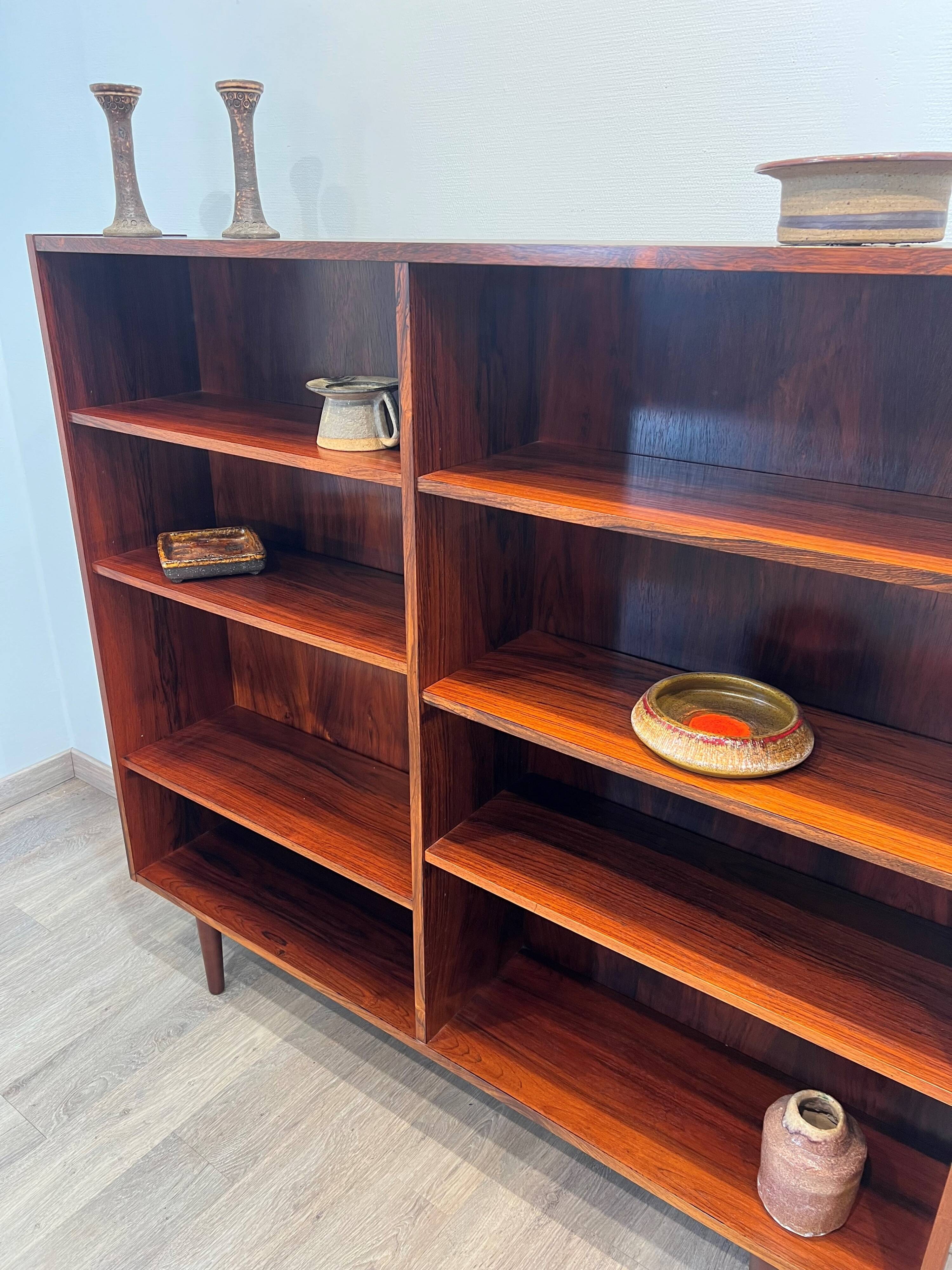 Scandinavian bookshelf in rosewood by Dammand & Rasmussen