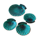 Vintage shell ceramic set