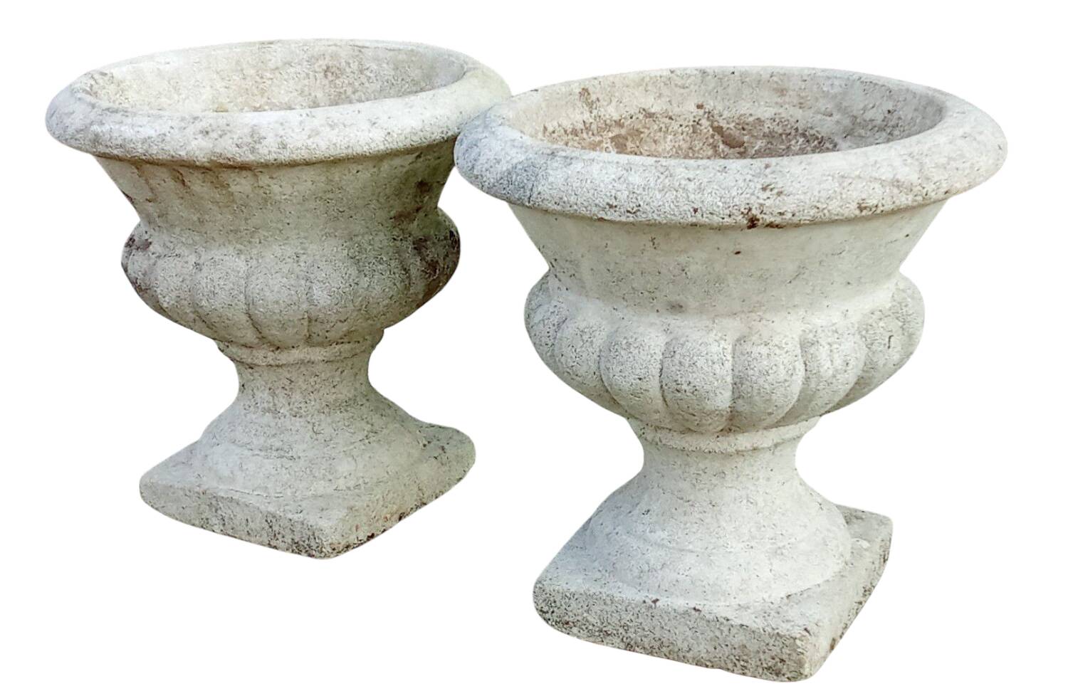 Pair of old Medici stone