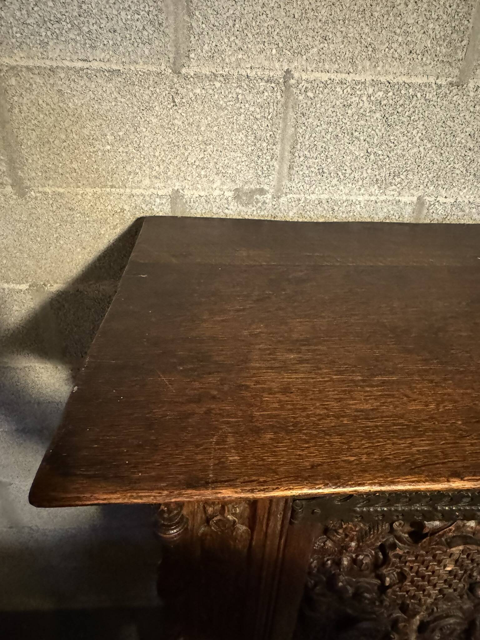 Antique buffet richly carved – Renaissance / Henry II style