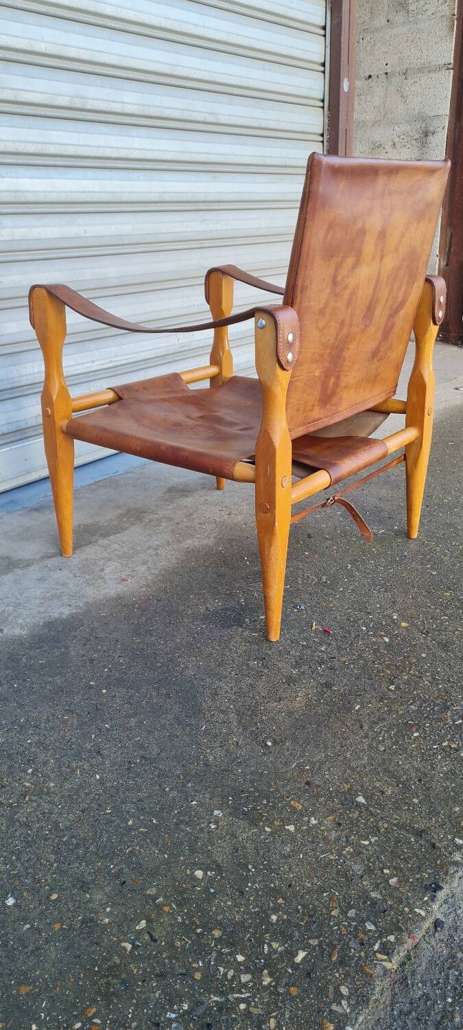 Safari armchair by Wilhelm Kienzle 1960