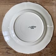 Set of 4 flat plates Sarreguemines France