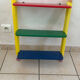 Vintage 80s pencil shelf – Memphis style – attributed to Pierre S.