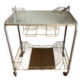 Desserte Vintage Roulante (Meuble Lecteur Vinyle)