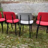 Set de 4 chaises Friso Kramer Revolt années 70