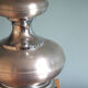 Vintage lamp aluminum and chrome 70s