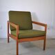 Danish armchairs pair of Kai Kristiansen by Magnus Olesen for Domus Danica year 60.