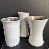 Vases diabolo céramique West Germany années 60