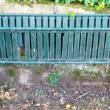 Folding garden bench