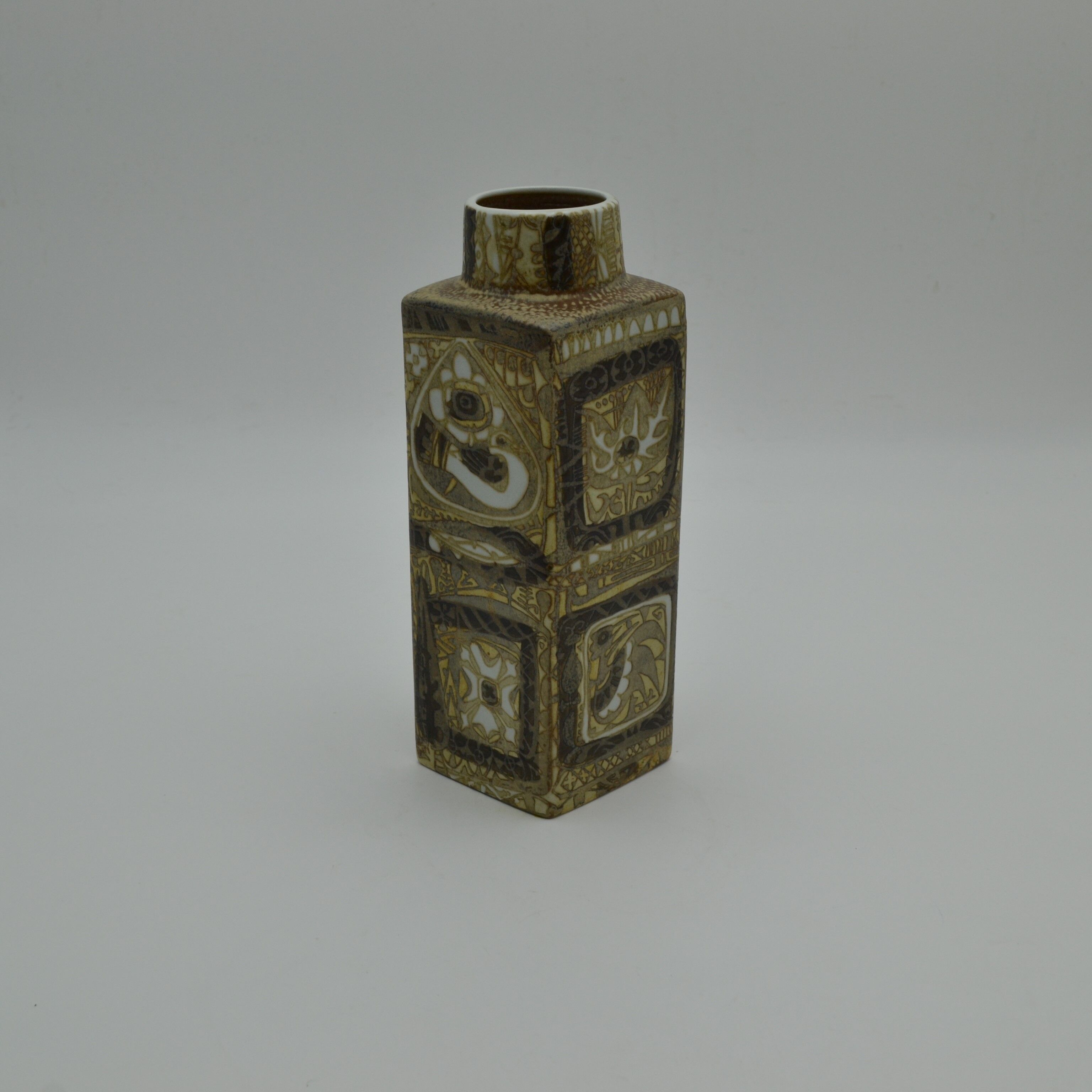 Earthenware vase from the Baca series by Nils Thorsson for Royal Copenhagen