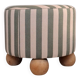 Pouf pieds boules