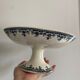 Vintage compotier in iron earth, Gagny de H.B.C