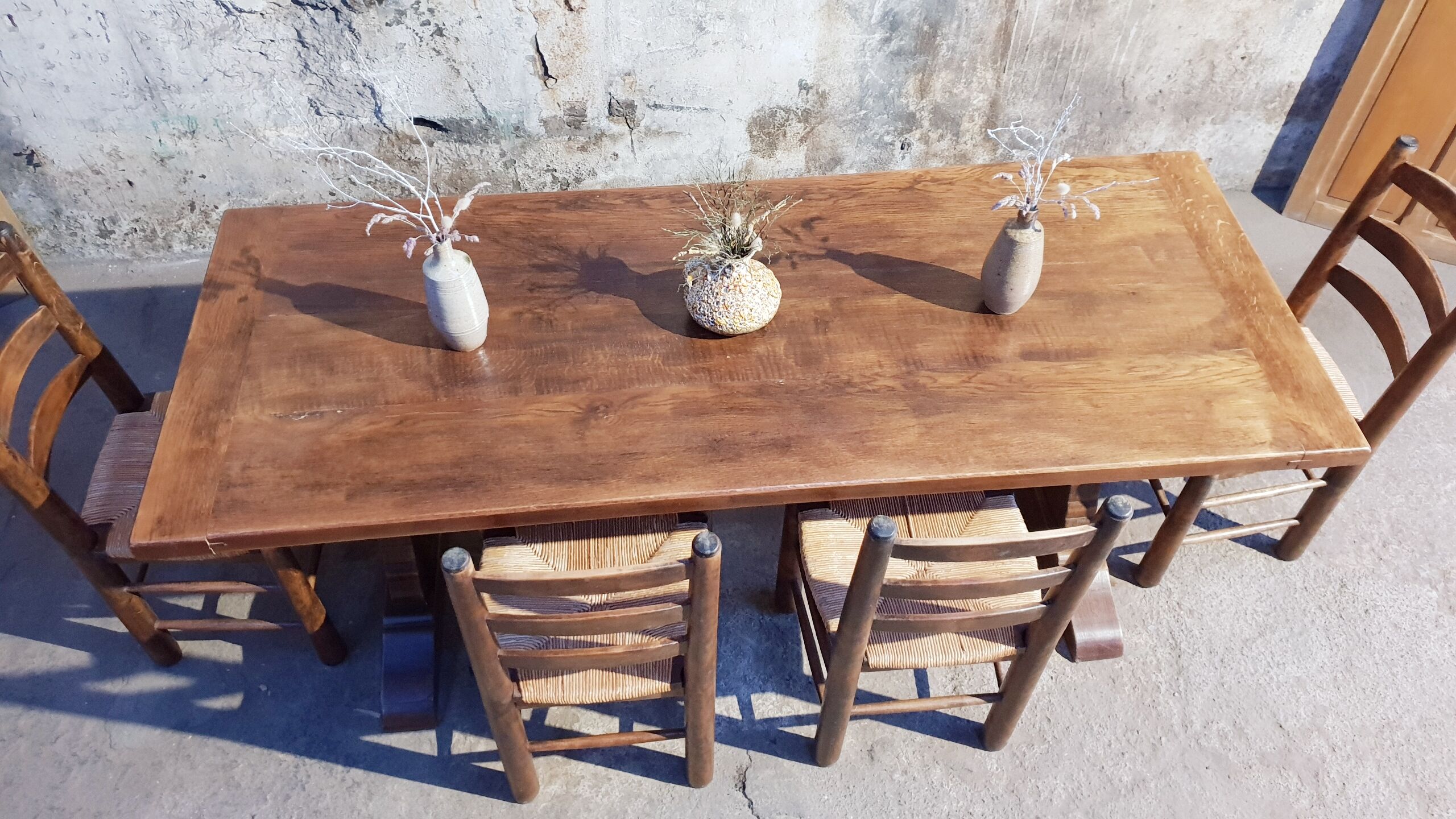 Vintage monastery table